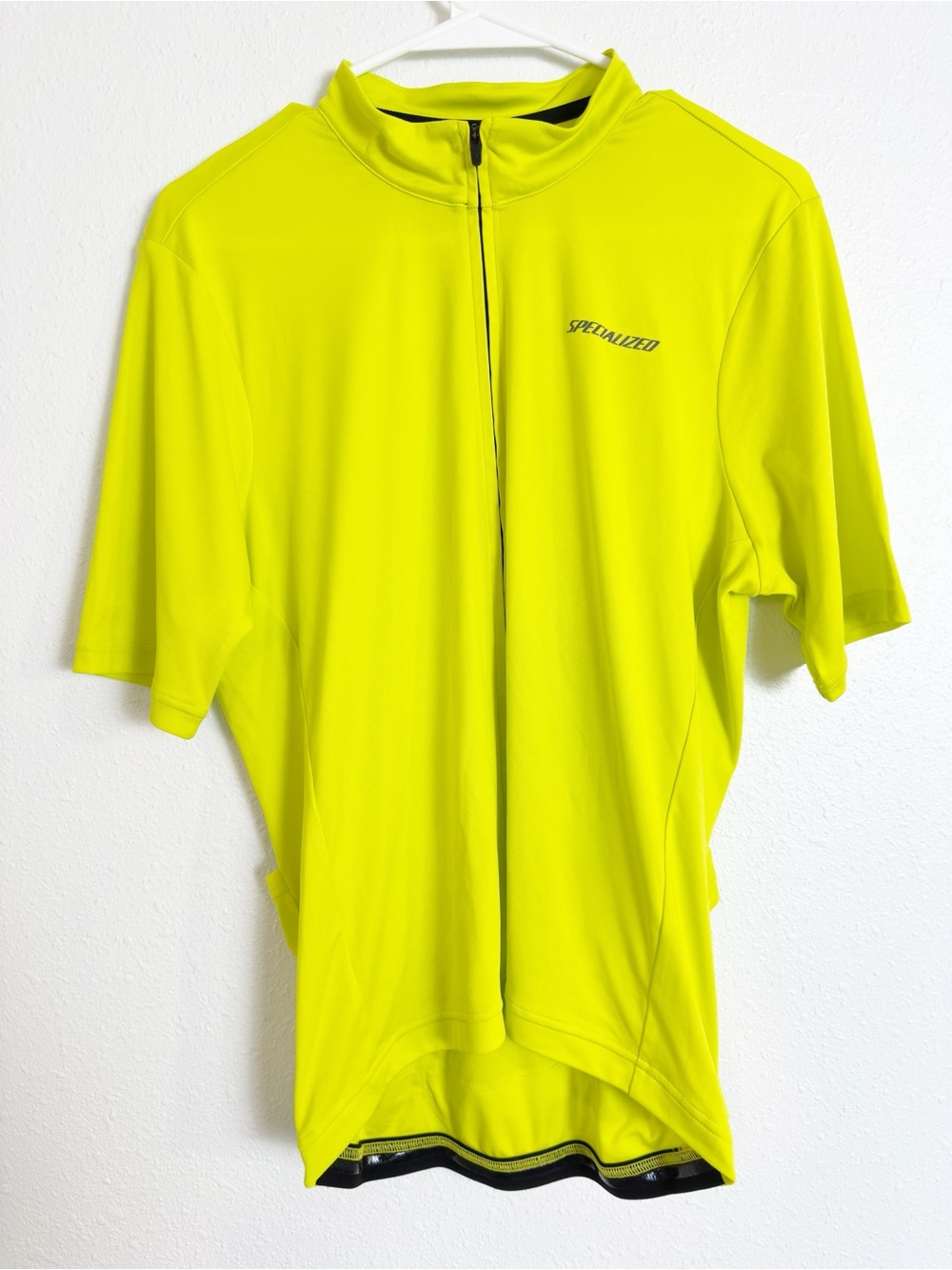 Specialized men’s RBX classic hyper green cycling jersey